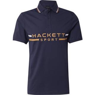 HACKETT Herren Polo-Shirt blau Slim Fit