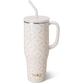 Swig Life 40oz Mega Mug 40 Oz Tumbler med handtag och halmkopphållare Friendly Diskmaskin Säker extra stor isolerad tumlare rostfritt stål Kentuc