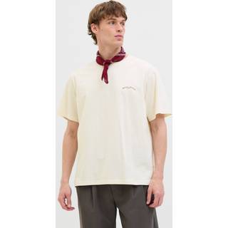 Jack & Jones Hydra Cutout Tee Antique White