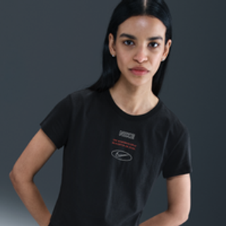 Nike -T-shirt med grafik til kvinder - sort - XXL (EU 52-54)