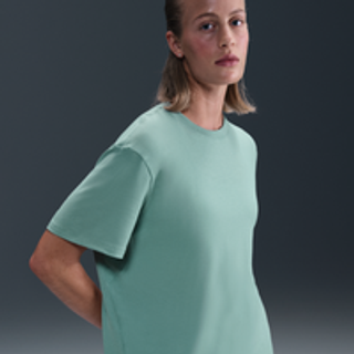 Nike Nike Cannon Green Dri-Fit One Relaxed Short Sleeve Top