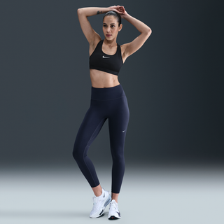 Højtaljede Nike Tempo 7/8-løbeleggings til kvinder - blå - XL (EU 48-50)