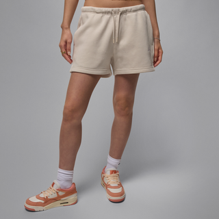 Jordan Brooklyn Fleece-shorts til kvinder - brun - M (EU 40-42)