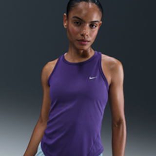 Nike Tempo Dri-FIT-løbetanktop til kvinder - lilla - XS (EU 32-34)