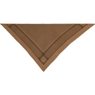Triangle Trinity cashmere, camel brun Lala Berlin tørklæde