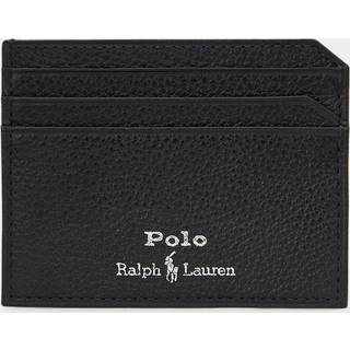 Polo Ralph Lauren Pebble Leather Card Case Black