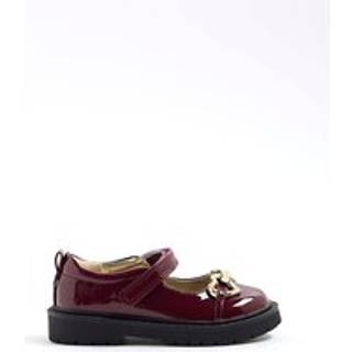 River Island River Island Mary Jane-sko med hjerteprint fra River Island til piger - EU 26.5 (UK 9)