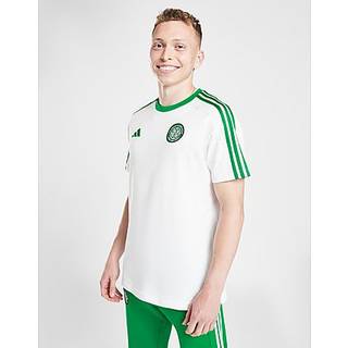 adidas Celtic DNA Short Sleeve T-Shirt, White - L