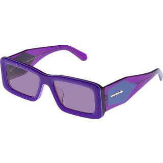 Karen Walker Axiom Asian Fit KAS2349750 55 Solbriller Mænd Purple - Wisteria Purple On Double Laminate - 55mm