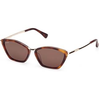 Max Mara MM0162 52E 54 Solbriller Kvinder Tortoiseshell - Gold - 54mm