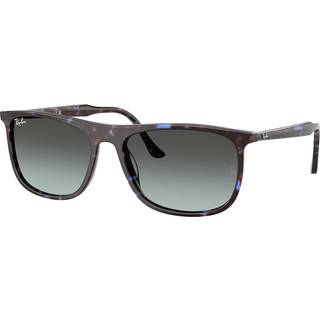 Ray-Ban RB2216F Asian Fit 1430GK 58 Solbriller Mænd Tortoiseshell - Tortoise Blue Tortoiseshell - 58mm