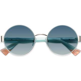 Etnia Barcelona Phoebe SL 52 Solbriller Kvinder Silver - Silver On Icy Blue - 52mm