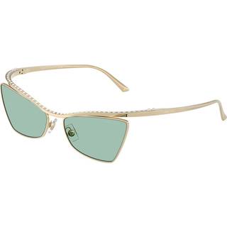Jimmy Choo JC4014H 3006/2 56 Solbriller Kvinder Guld - Pale Gold - 56mm