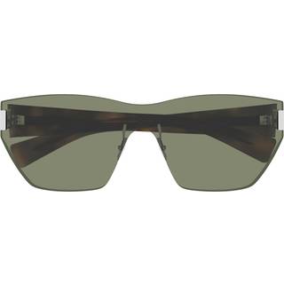 SAINT LAURENT Kvinde SL 755 002 Solbriller Nylon Grøn Grøn Cat Eye