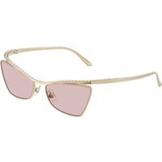 Jimmy Choo Kvinde JC4014H 3006/5 Solbriller Metal Guld Rosa Cat Eye Normal