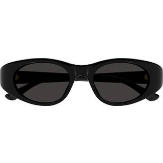 Chloé Kvinde CH0279S 001 Solbriller Acetat Sort Grå Cat Eye