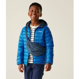 Regatta Regatta Blue Junior Hooded Marizion Midweight Water Repellent Jacket