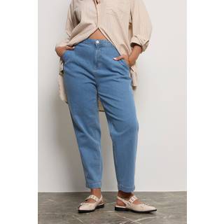 Yours Curve Yours Curve Blue Barrel Jeans