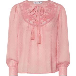 M & Co Petite Langærmet Boho Bluse44lille