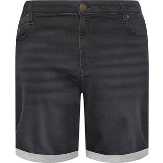 BadRhino Big & Tall BadRhino Big & Tall Black Knitted Shorts
