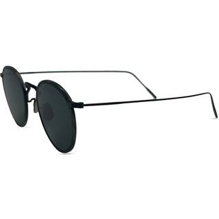 Eyevan 717W 358802 48 Solbriller Mænd Black - Buffalo Black - 48mm