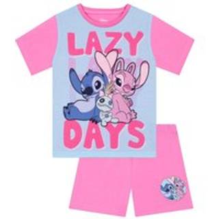 Character Karakter Piger Disney Lilo & Stitch Kort Pyjamas