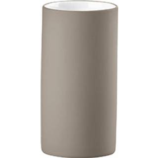 Solo Tandbørstekrus fra Zone Denmark - Taupe farve - Porcelæn