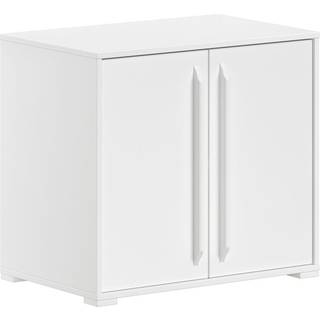 Kommode med 2 døre – Sam, hvid