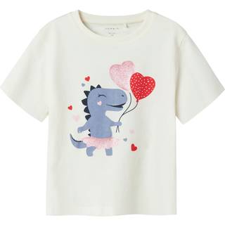NAME IT T-shirt Katinka Coconut Milk