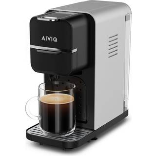 AIVIQ MultiBrew Multi-Kapsel Kaffemaskine - ACEM-351 - Sølv & Sort