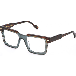 Sting VST526V 0819 51 Briller Mænd Krystalklar - Transparent Fossil Grey Brown Tortoise L - 51mm