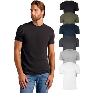 ?gte klassiker 6 Pack Staple Color Pack Men's Short Sleeve Crew Neck T-Shirt Medium