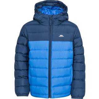 Trespass Junior Drenge Oskar Vatteret Hættejakke Navy / Blå