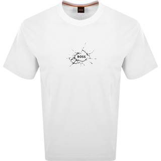 BOSS Te Voyage T Shirt White