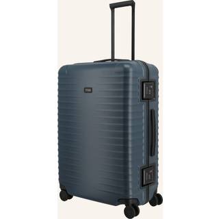 Titan Overseas Kuffert med 4 hjul mørkeblå