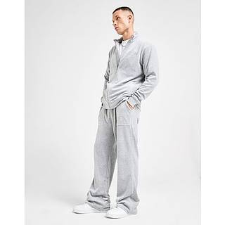Dirty London Reed Velour Track Pants, Grå - XL