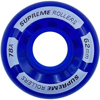 Supreme Rollers Quad Wheels 4-Pak (62mm - Blå)