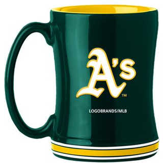 Logom?rker 521-C14RM: Oakland Athletics 14oz reliefkrus
