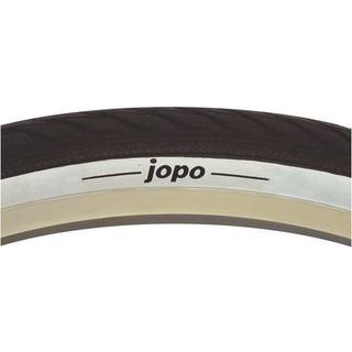jopo 47-507 dæk, sort/hvid, 24"