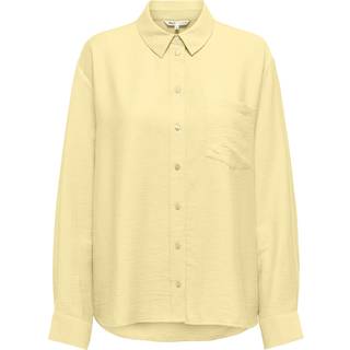 ONLY Skjorte - Lino - Yellow