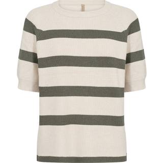 SoyaConcept Kanita Pullover Stribet Milli Beige-S