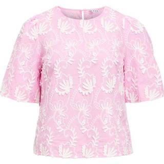 Broderet Bluse