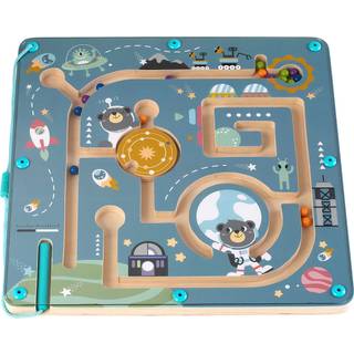 Kinder and Kids Labyrint med Magnetisk Pen & Kugler Det Ydre Rum