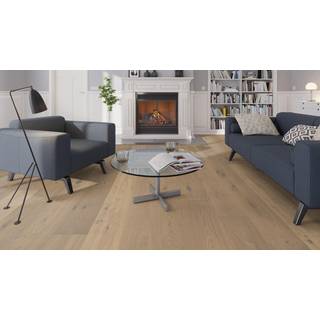 Haro plankegulv - Afrikansk Eg Light purohvid Universal børstet nL+