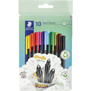 Staedtler Triplus fineliner 10-pak (På lager i butik)