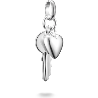 Thomas Sabo Charm - Schlüssel mit Herz - CC1233-001-21 - silber