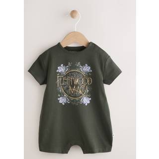 Next Charcoal Grey Fleetwood Mac Baby Romper (0mths-3yrs)