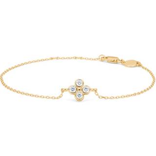 Mads Z Sophias Bloom armbånd i 14 kt guld med diamanter