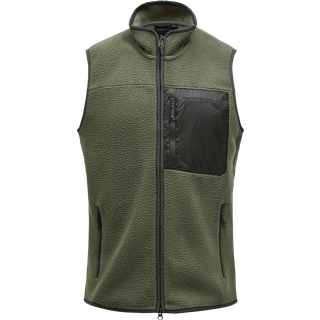 Peak Performance Pile Vest Pine Needle
