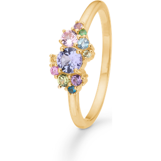 Mads Z Little Prince ring i 14 kt guld med tanzanit - Str. 58